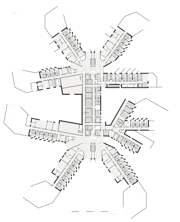 Erdgeschoss Hochsicherheitsabschnitt