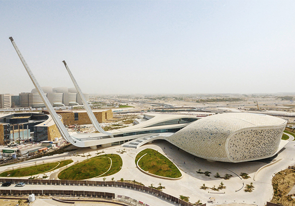 Mangera Yvars Architects, Doha, Qatar Faculty of Islamic Studies, Education City Campus, Kulliyya