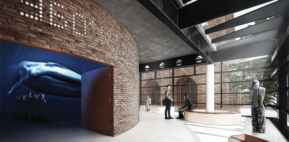 Meeresmuseum, Reichel Schlaier Architekten, Trapez Architektur mit CEBRA Architecture, HPP, Dr. Krekeler, Wettbewerb, Kloster