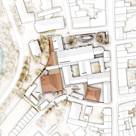 Meeresmuseum, Reichel Schlaier Architekten, Trapez Architektur mit CEBRA Architecture, HPP, Dr. Krekeler, Wettbewerb, Kloster