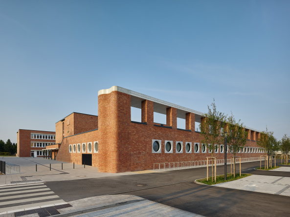 Viel diskutiert: Der Backsteinneubau von Lederer Ragnarsd�ttir Oei in N�rnberg.