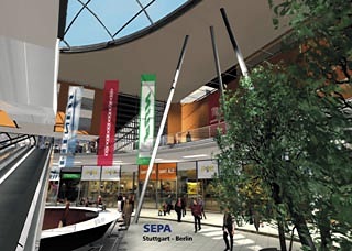 Einkaufszentrum in Stuttgart erffnet