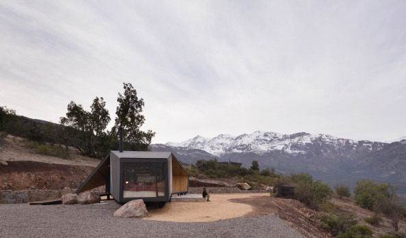 Gonzalo Iturriaga Arquitectos, Santiago de Chile, San Esteban, Anden, Bergh�tte, Wochenendhaus, weekend house, mountain cabin, Federico Cairoli, Refugio para un monta�ista
