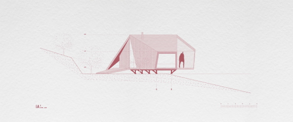 Gonzalo Iturriaga Arquitectos, Santiago de Chile, San Esteban, Anden, Berghtte, Wochenendhaus, weekend house, mountain cabin, Federico Cairoli, Refugio para un montaista