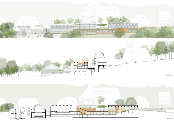 Marte.Marte, Germany, Gewinner, Badenweiler, Therme, Schwimmbad, 2017, 2018, 1. Preis, Sauna, Kauffmann Theilig, K9 Architekten,