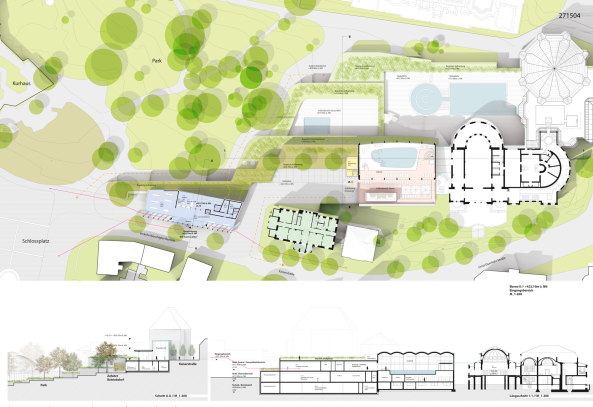 Marte.Marte, Germany, Gewinner, Badenweiler, Therme, Schwimmbad, 2017, 2018, 1. Preis, Sauna, Kauffmann Theilig, K9 Architekten,