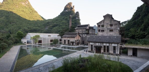 Resort, Guilin, Li, Lijiang, Karstgebirge, China, Luxushotel, Hao Chen, Shengliang Su, Vector Architects, Alila Yangshuo, scenery