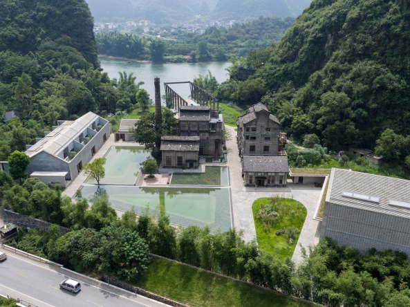 Resort, Guilin, Li, Lijiang, Karstgebirge, China, Luxushotel, Hao Chen, Shengliang Su, Vector Architects, Alila Yangshuo, scenery