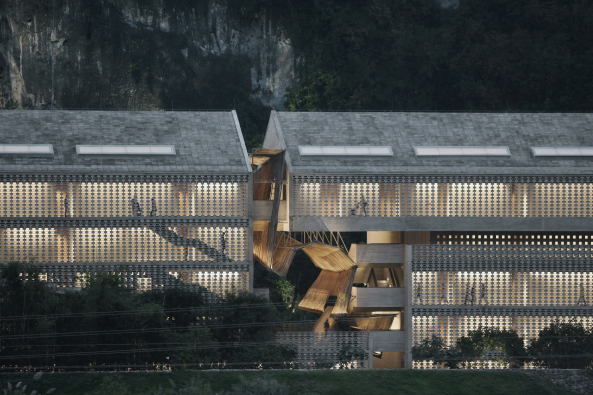 Resort, Guilin, Li, Lijiang, Karstgebirge, China, Luxushotel, Hao Chen, Shengliang Su, Vector Architects, Alila Yangshuo, scenery