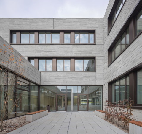 Neubau, Institut, Beton, Bildung, Hrsaal, Erweiterung, Foyer