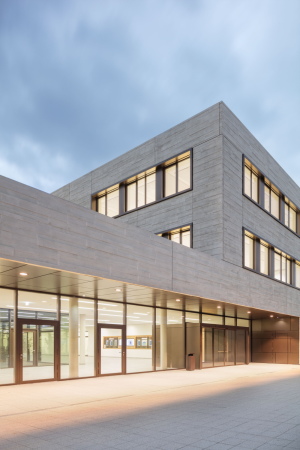 Neubau, Institut, Beton, Bildung, Hrsaal, Erweiterung, Foyer