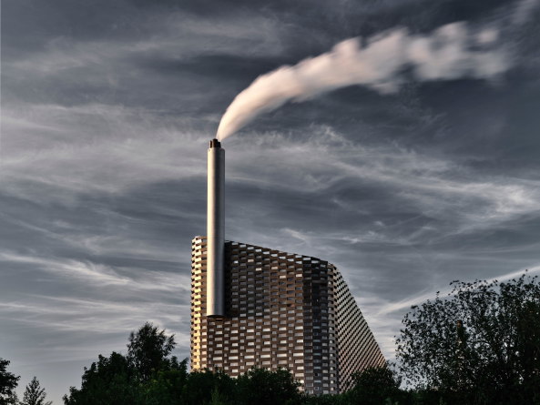 Ski-Piste, Kraftwerk, Erlebnisraum, Sport, Neubau, Kletterwand, Grnraum, Landschaft
