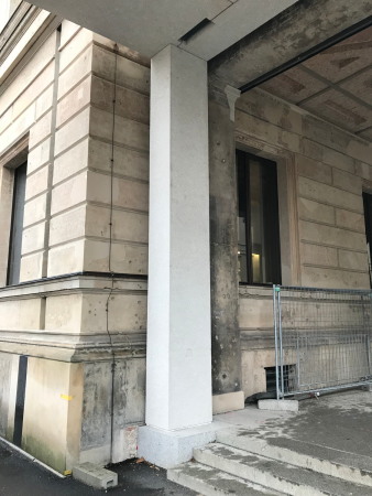 Berlin, Museumsinsel, David Chipperfield Architects, James-Simon-Galerie, Beton, Baustelle, Unesco-Weltkulturerbe