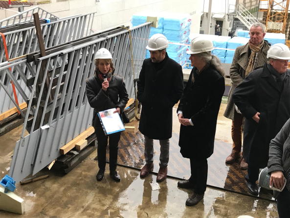 Berlin, Museumsinsel, David Chipperfield Architects, James-Simon-Galerie, Beton, Baustelle, Unesco-Weltkulturerbe