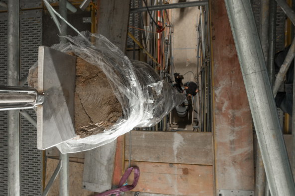 Berlin, Museumsinsel, David Chipperfield Architects, James-Simon-Galerie, Beton, Baustelle, Unesco-Weltkulturerbe