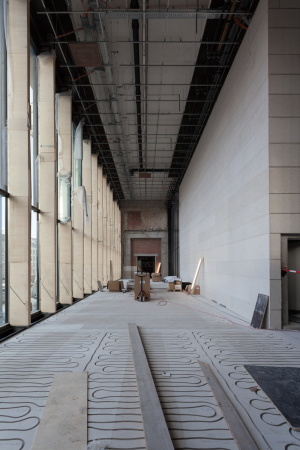 Berlin, Museumsinsel, David Chipperfield Architects, James-Simon-Galerie, Beton, Baustelle, Unesco-Weltkulturerbe