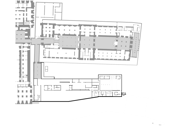 Grundriss Ebene 0 (Originalma�stab 1:500)