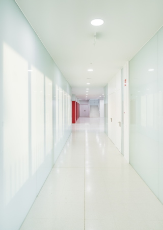 Schule, Fassade, Spiegel, Hof, Erdgeschoss, Neubau