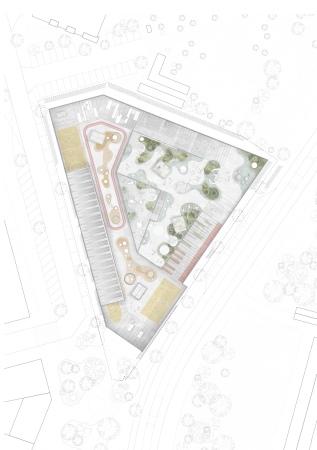 Schulbau, Lanschaft, C.F. Mller Architects