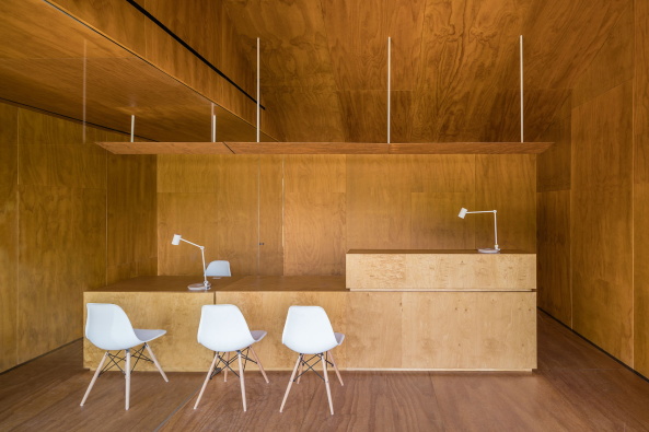 Pavillon, Beta.0, Bro, Minimalarchitektur, Landschaft, Module