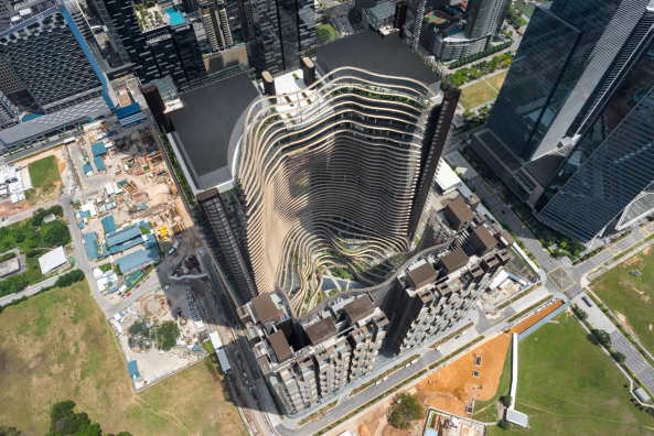 ingenhoven, Marina One, Singapur, urbane Oase