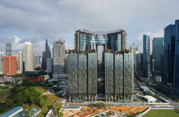 ingenhoven, Marina One, Singapur, urbane Oase