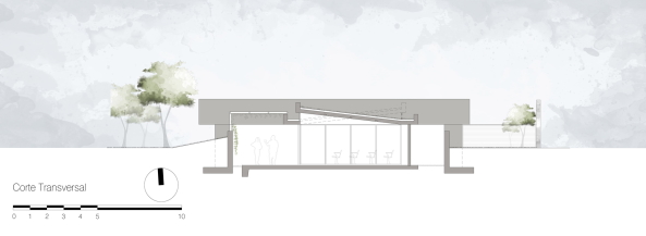 Kulturzentrum, Landschaft, Gonzalez Moix Arquitectura