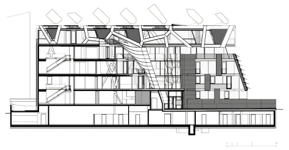 Falkeis Architects, Vaduz, PCM-Klimaflgel, Latentwrmespeicherung, PV-Tracking, Phasenwechselmaterial, Marxer Active Energy Building