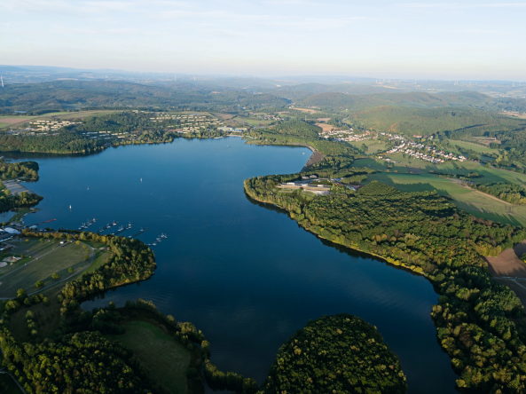 Hotel am Saarlnder Bostalsee von GRAFT