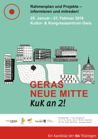 KuK an 2, Geras neue Mitte, IBA Thringen, Ausstellung, IBA Thringen, Gera