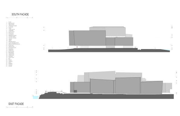 rojkind arquitectos, Mexiko, Boca del Rio, Theater, Bau am Wasser, Beton, Auenanlage