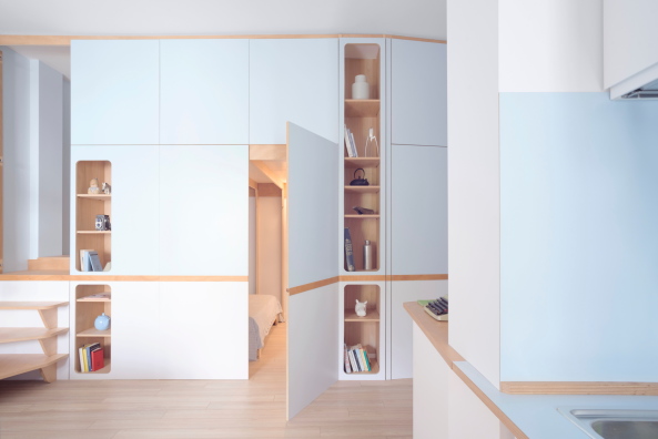 Riviera Cabin, Deiva Marina, llabb, Wohnraum, Innenarchitektur