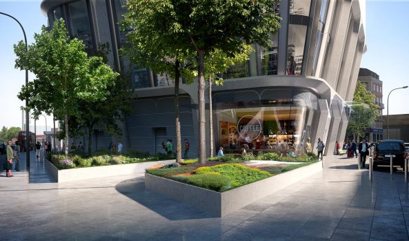 ZHA beantragen Baugenehmigung fr Hochhuser in London