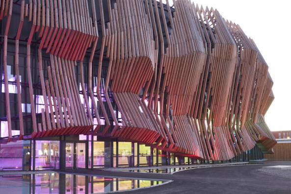 Apassionata, Erlebnisarchitektur, GRAFT, Holzbau