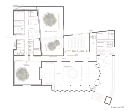 Wettbewerb, Marburg, Kirche St. Peter paul, Reith Wehner Storch Architekten, Sturm und Wartzeck, BSS Architekten, Atelier 30, Wandel Lorch Architekten, BLFP Frielinghaus Architekten