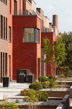 Up-Townhouse, Stadthaus, Finkenau, Hamburg, Wohnen, Tschoban Voss, Klinker