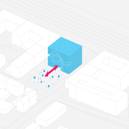 MVRDV planen B�rogeb�ude in Esslingen