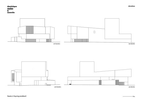 Theodore Gouvy Theatre, Freyming-Merlebach, white cube, Dominique Coulon