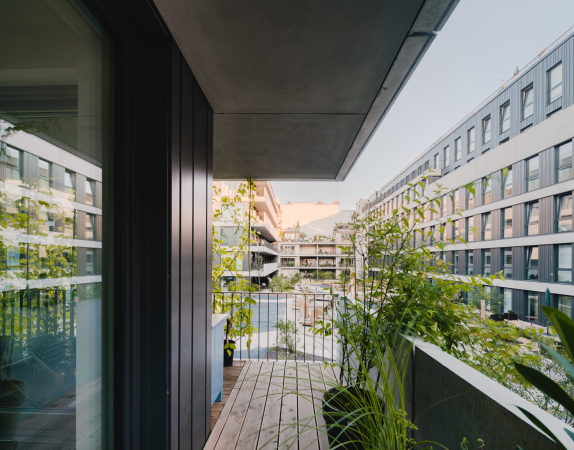 Wohnungsbau, Baugruppe, Dachgarten, Innenhof, zanderroth, Nachverdichtung, density, urban