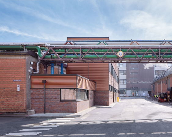 Hamburg, Produktionsgebäude, Nestlé, aib, Duisburg, 2017, Germany, production building, brick, Backstein