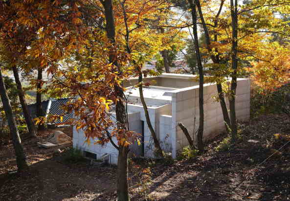 JHW IROJE Architects, S�dkorea, Hyo-won Jung, Wohnen, Materialien, Natur