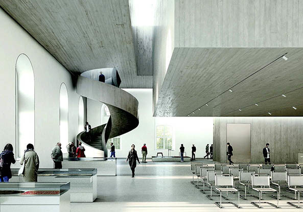 1. Preis: Nieto Sobejano Arquitectos, Berlin/Madrid