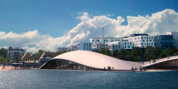 Haptic Architects, Aquarium, Oslo, Norwegen, Fische