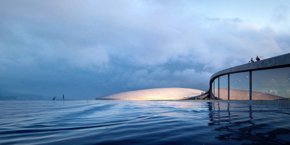 Haptic Architects, Aquarium, Oslo, Norwegen, Fische