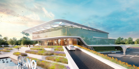 Holland Casino, MVSA Architects, interaktive Fassade, imaginative architecture