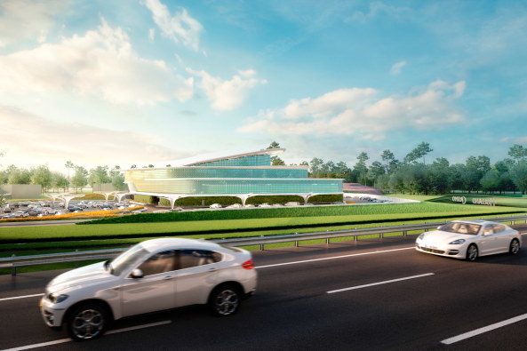 Holland Casino, MVSA Architects, interaktive Fassade, imaginative architecture