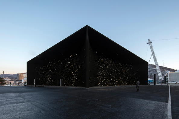 Pavillon, Südkorea, Winterolympiade, 2018, Asif Khan, Pyeongchang