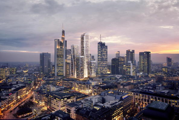Frankfurt, 2018, UNStudio, HPP, Hochhaus, High-rise