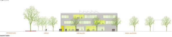 Berlin, Gropiusstadt, Zentrum fr Sprache und Bewegung, Campus Efeuweg, AFF