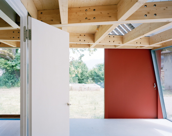 Wohnen, Gemeinschaftswohnen, Stahl, Holz, Presshaus, Umbau